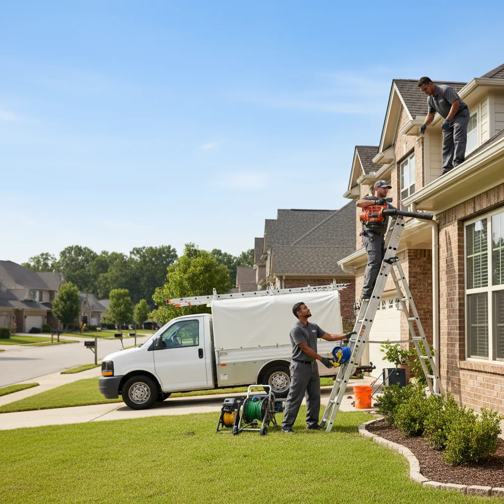 Home Gutter Service in Herrick, IL near me